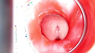 CAMERA INSIDE PUSSY&colon; BIG CUMSHOT upon PUSSY&excl; BEST Internal ASMR upon 4K